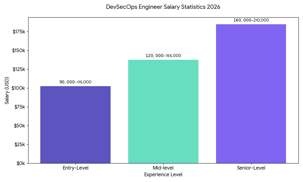 DevSecOps Engineer Salary Statistics