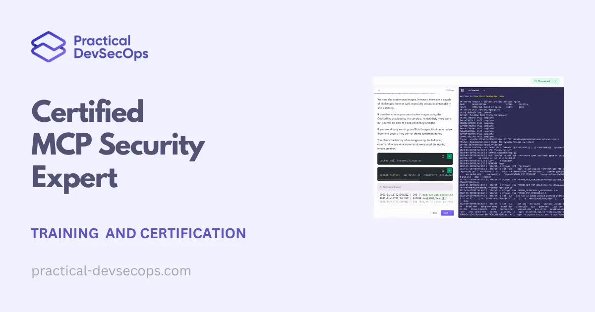 Certified MCP Security Expert (CMCPSE) - Practical DevSecOps