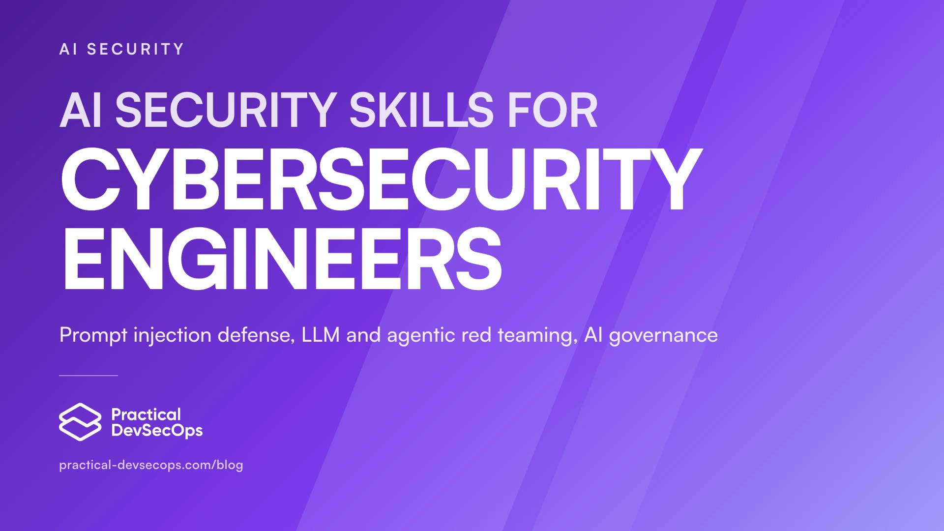 New AI Skills for Cybersecurity Engineers