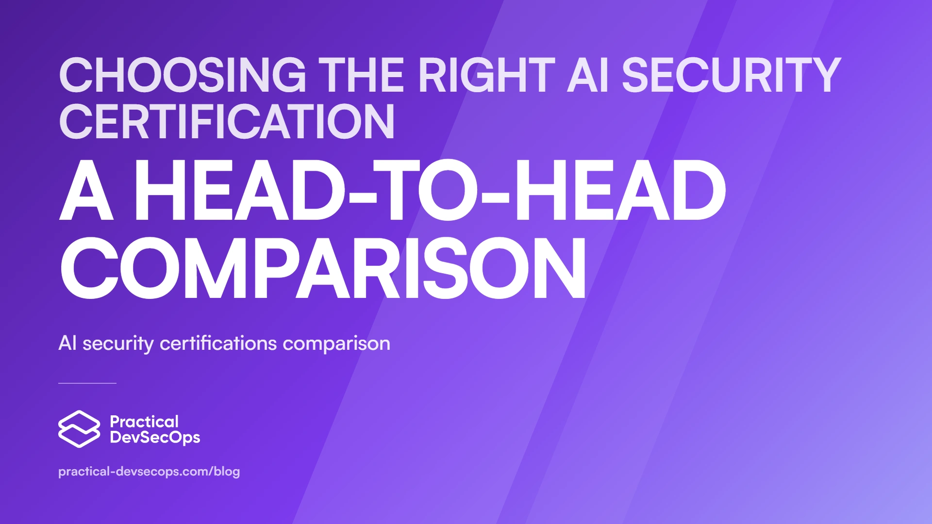 Choosing the Right AI Security Certification: A Head-to-Head Comparison