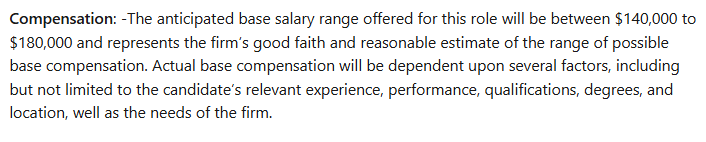 Compensation of AI Security Engineers