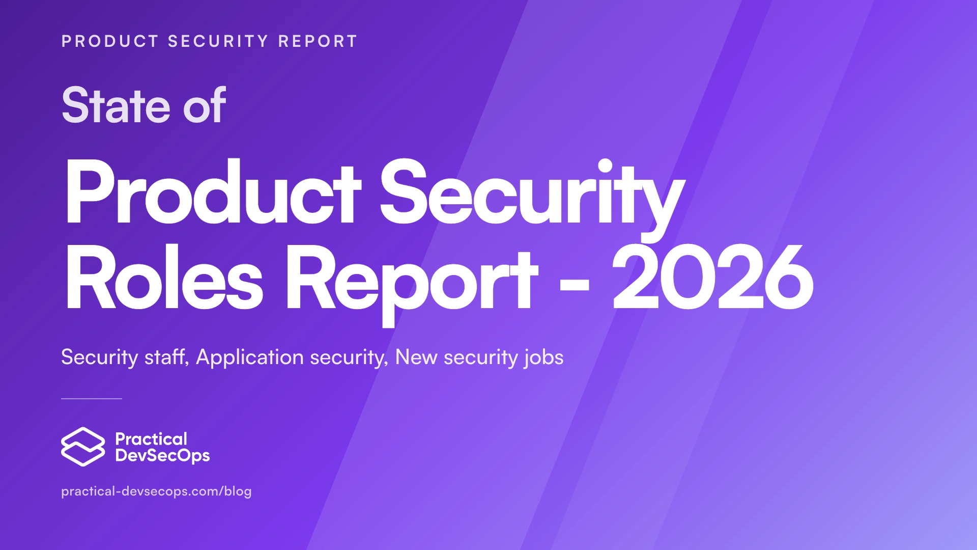 State of Product Security Roles: 2026 Research Report