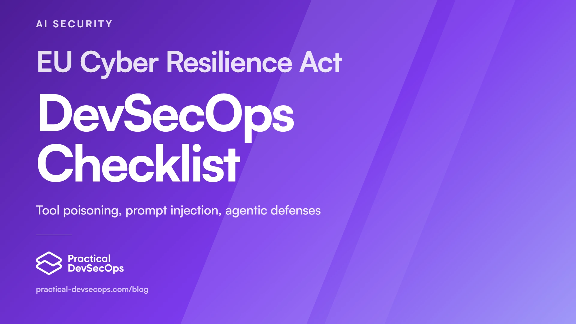 EU Cyber Resilience Act 2027 Deadlines: A DevSecOps Compliance Checklist